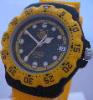Vintage Tag Heuer F1, Black Dial With Yellow Strap