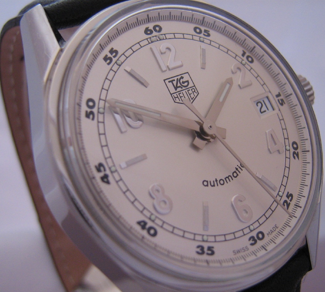 Tag Heuer Carrera Classic, Silver Dial, Leather Strap