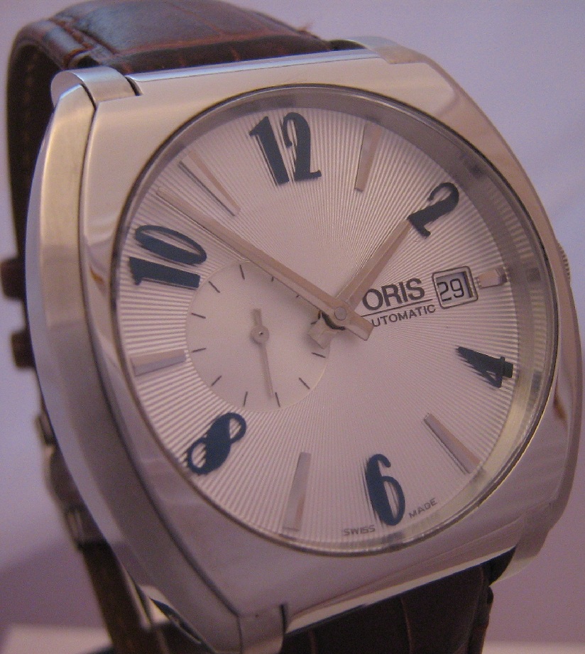 Oris Frank Sinatra Small Seconds, Silver Dial With Leather Strap