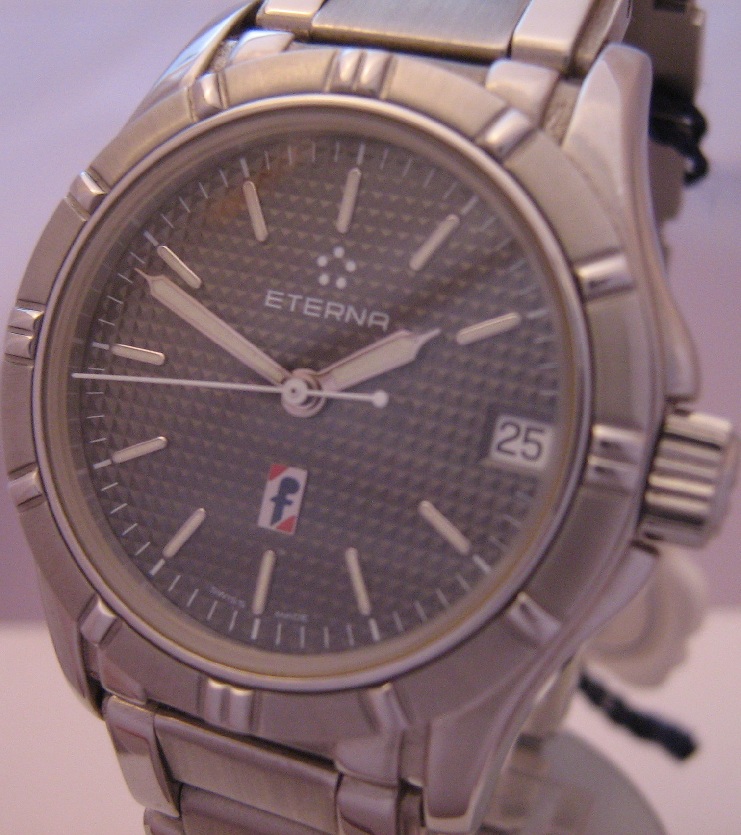 Eterna Pininfarina Limited Edition, Grey Dial, Steel Bracelet