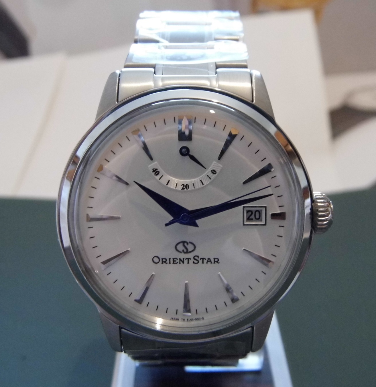 Orient Star Classic Power Reserve, Silver Dial, Bracelet