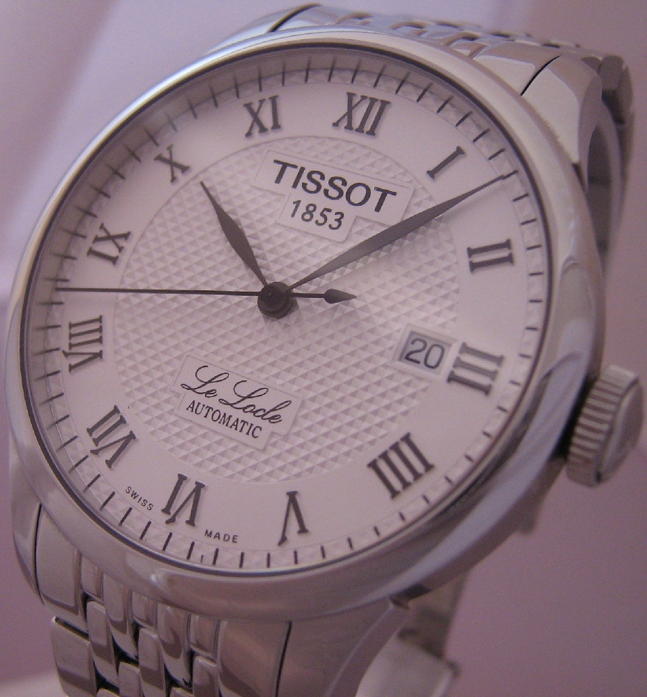 Tissot Le Locle Automatic, Silver Dial With Steel Bracelet
