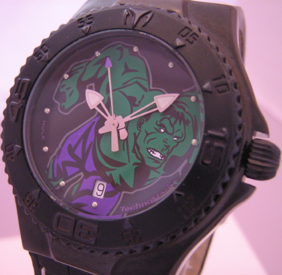 Technomarine Hulk Ltd Edition, Black Dial With 2 Straps