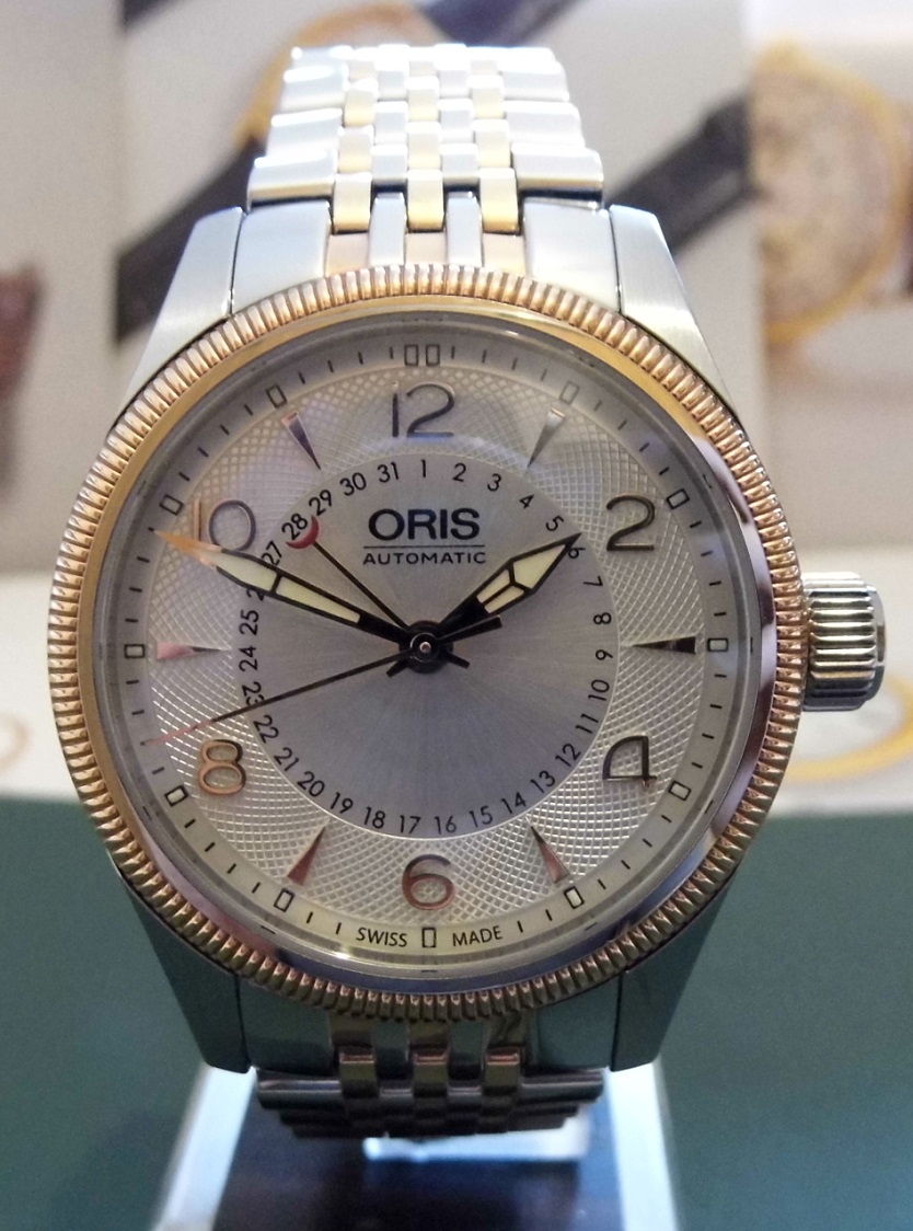 Oris Big Crown Pointer Date, Silver Dial, Stainless Steel Bracelet