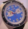Zodiac Seadragon Chronograph, Blue Dial With Nylon Strap