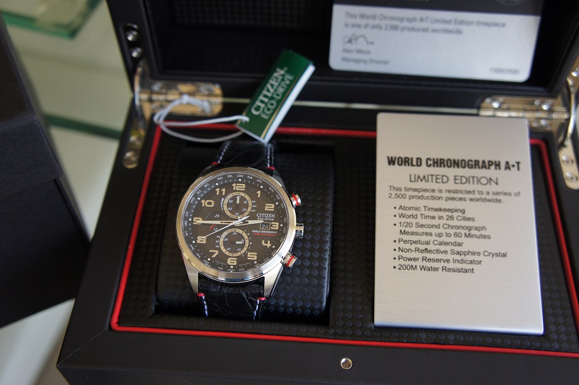 Citizen Eco Drive Ltd Edition World Chronograph