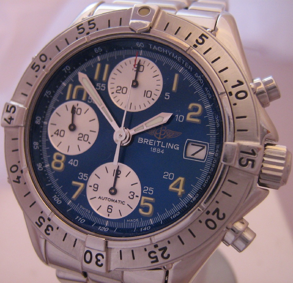 Breitling Colt Automatic Chronograph, Blue Dial With Bracelet