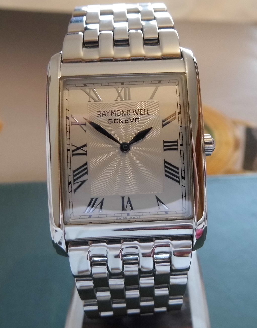 Raymond Weil Don Giovanni, SIlver Dial, Steel Bracelet