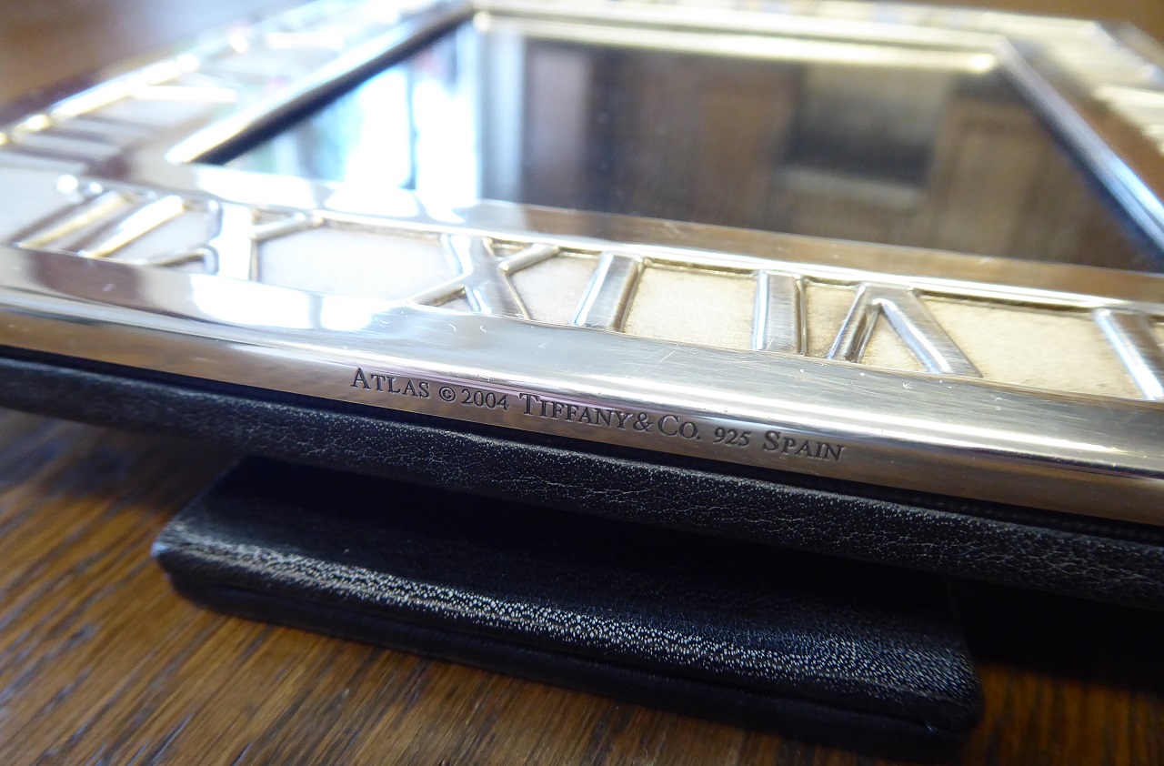 A Tiffany & Co Atlas Silver Photo Frame