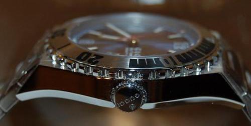 Gucci Pantheon Divers Watch, Blue Dial With Stainless Steel Bracelet