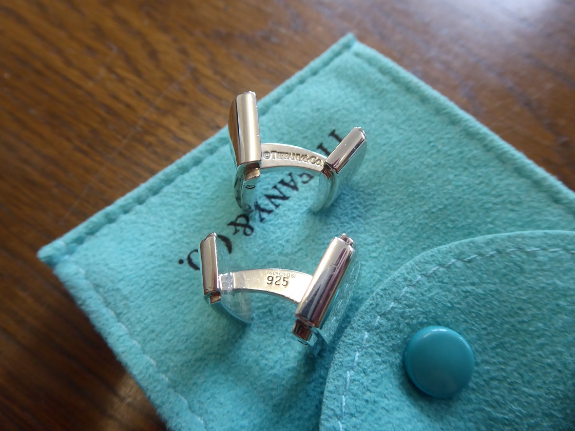 Tiffany & Co Metropolis Sterling Silver Cufflinks
