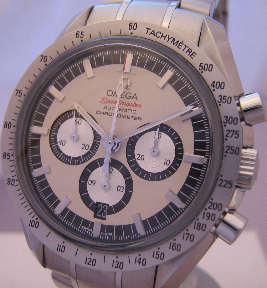 Omega Speedmaster Schumacher Legend, White Dial With Bracelet