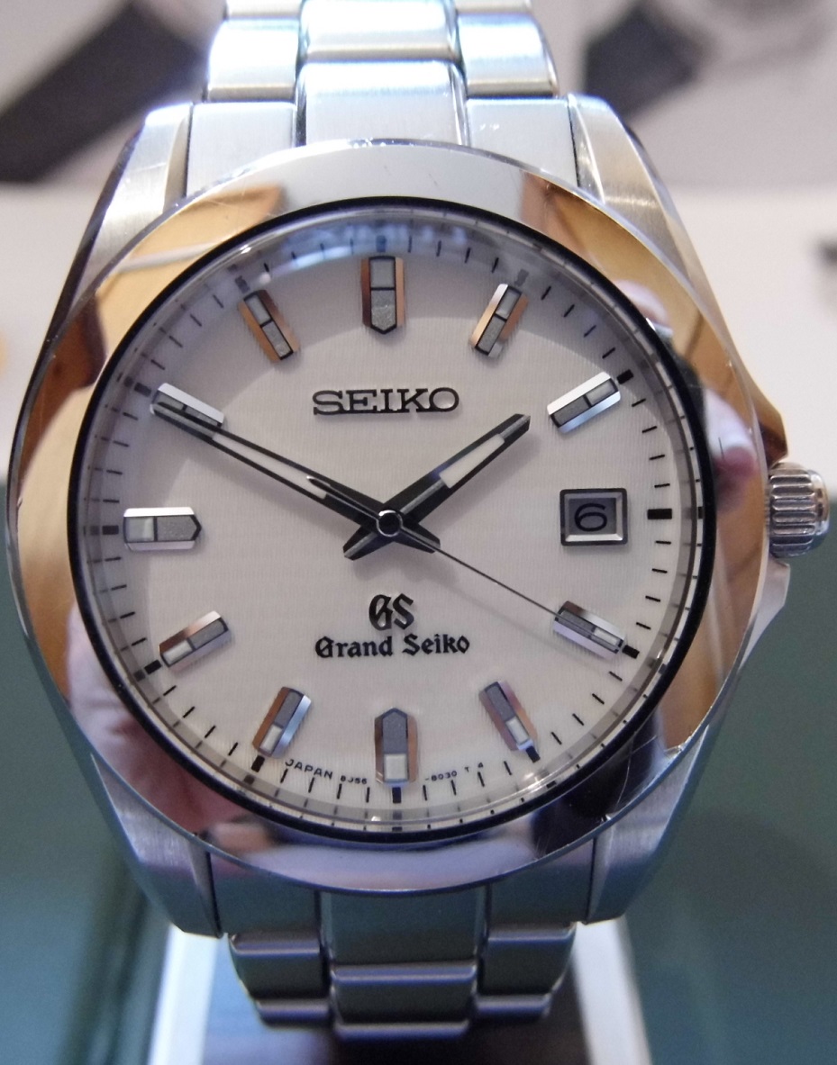 Grand Seiko SBGF017, White Dial, Steel Bracelet