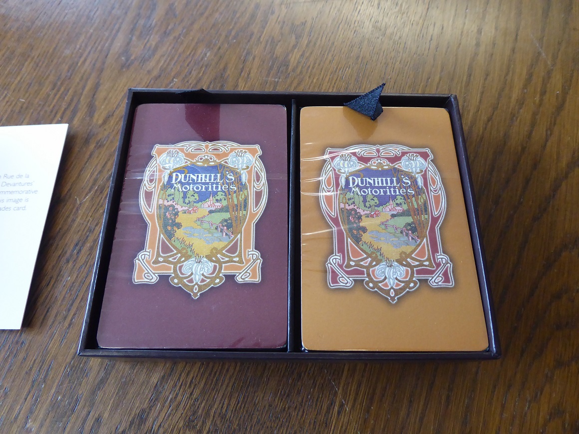 Alfred Dunhill Motorities Playing Cards