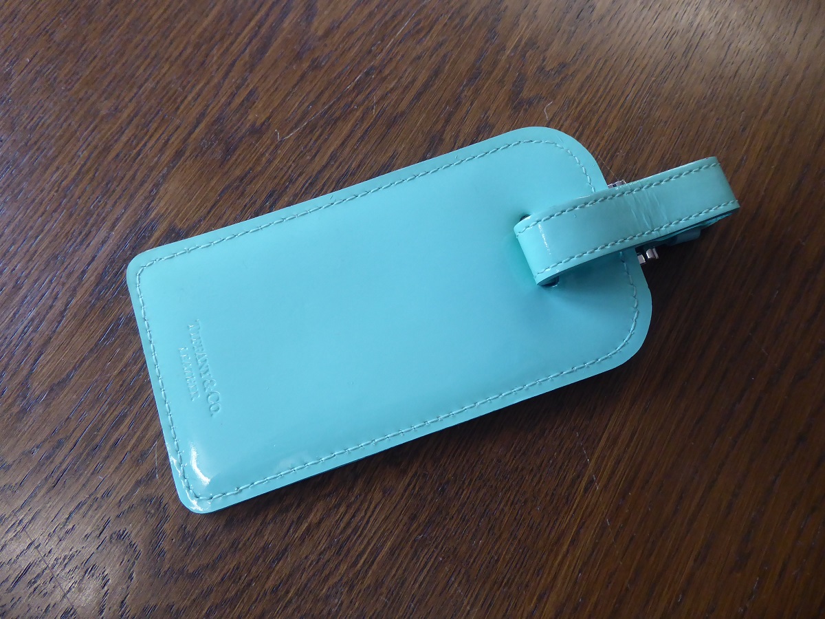 Tiffany & Co Leather Luggage Tag