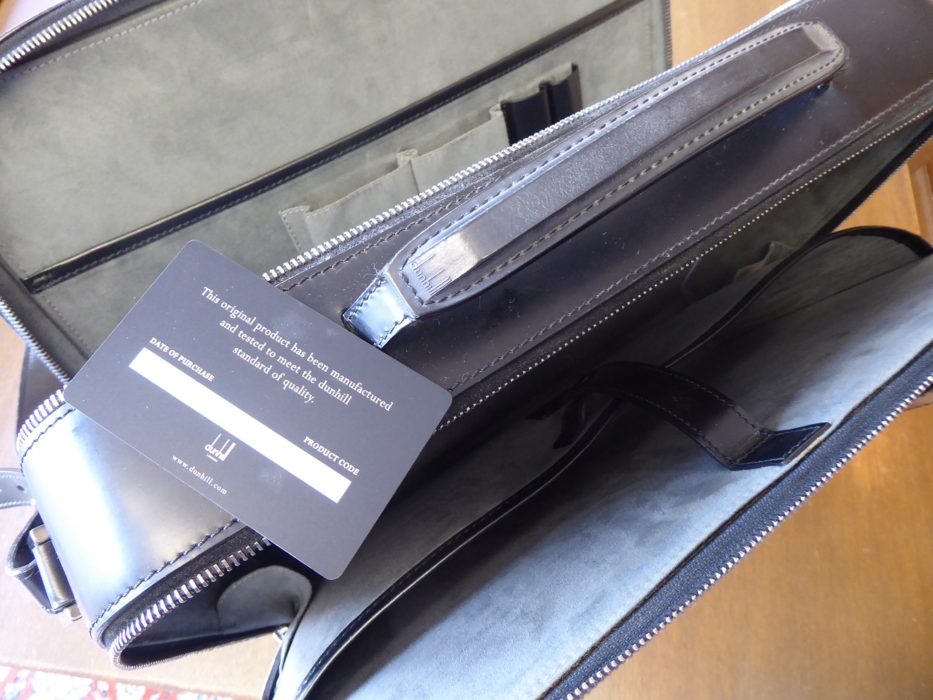 Alfred Dunhill Leather Case