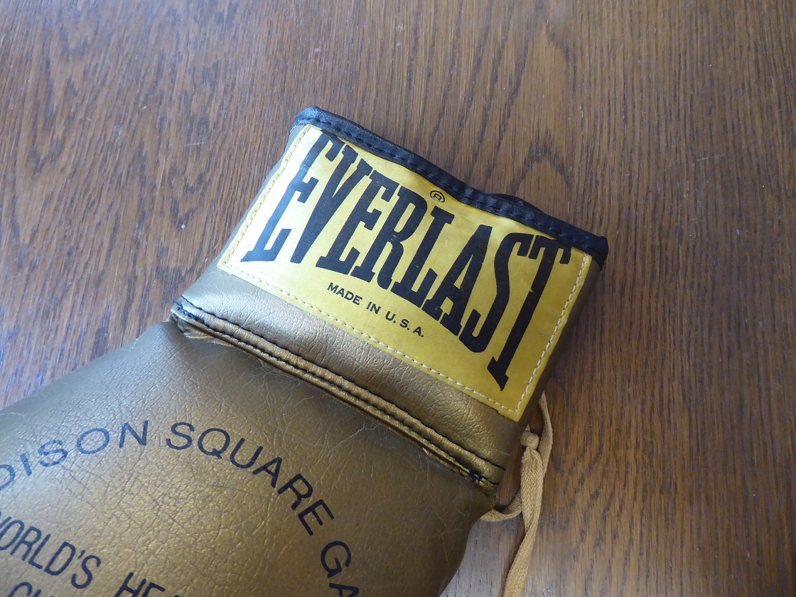 An Everlast Commemorative Boxing Glove