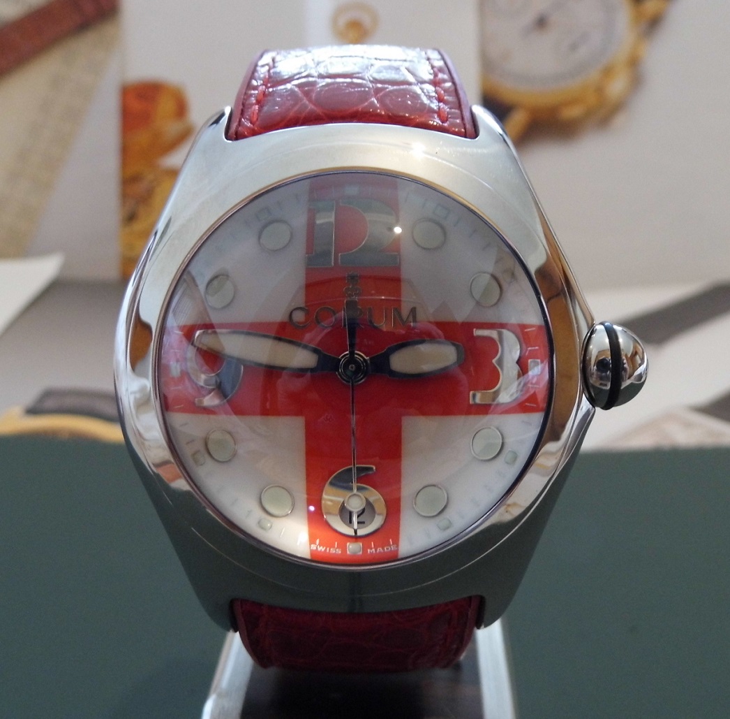 Corum Bubble England Limited Edition, Leather Strap