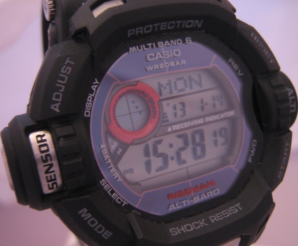Casio G Shock Riseman Atomic Solar