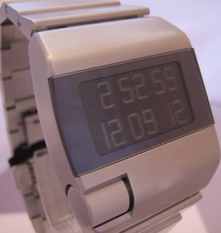 Ventura V-Tec Delta, Black Dial With Durinox Bracelet