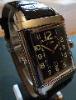 Rotary Revelation Reverso, Black & White Dials, Leather Strap