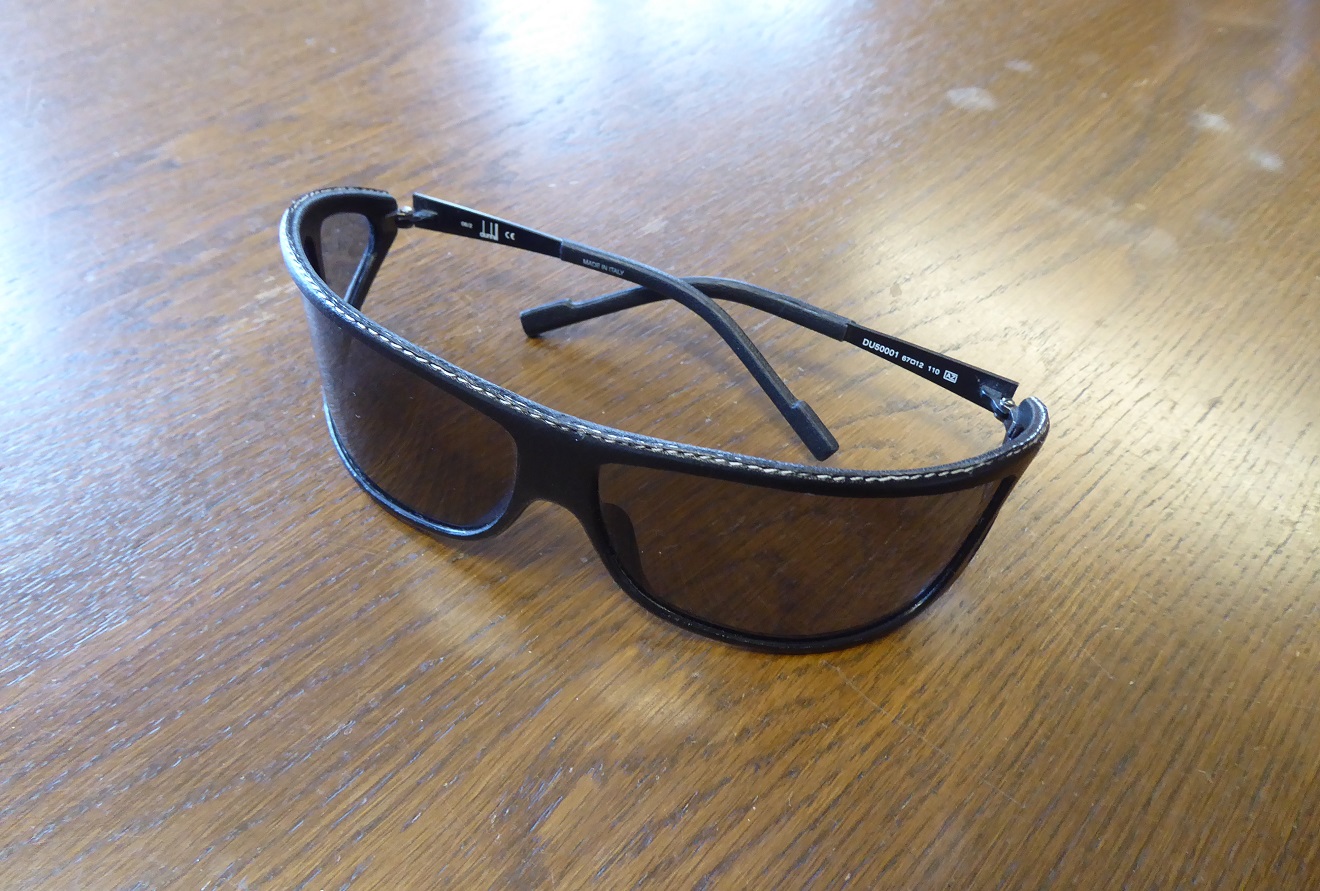 Alfred Dunhill Wraparound Sunglasses