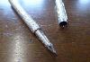A Tiffany & Co Diamond Point Silver Rollerball Pen 