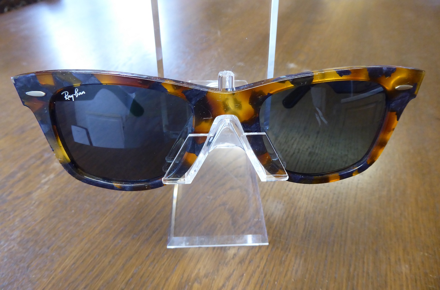 Ray Ban Wayfairer Distressed Sunglasses