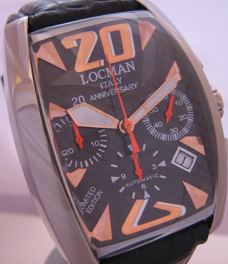 Locman Panorama 20th Anniversary Titanium Automatic Chronograph