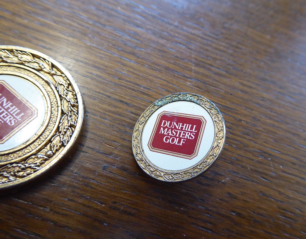 Alfred Dunhill Masters Golf Tees, Divot Tool & Marker Set