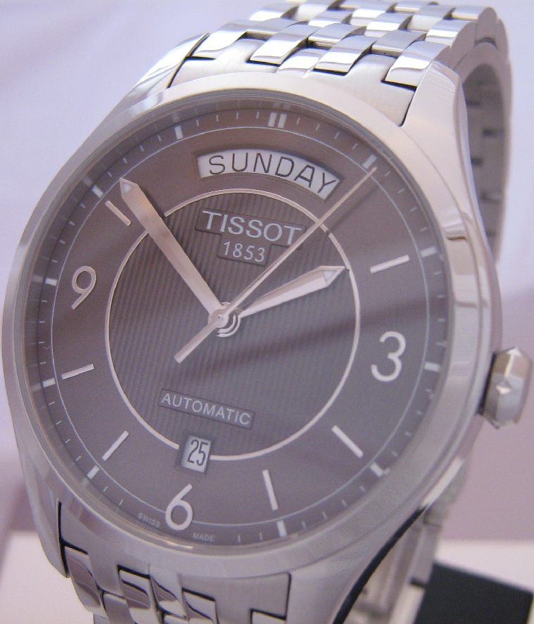 Tissot T-One Automatic, Grey Dial With Steel Bracelet