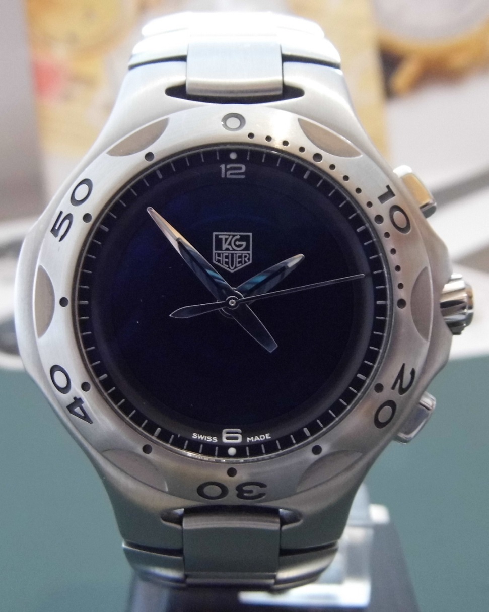 Tag Heuer Kirium Formula 1, Black Dial, Steel Bracelet