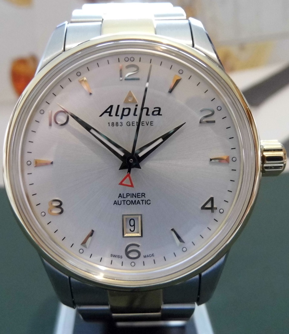 Alpina Alpiner Automatic, Silver Dial, Bracelet