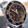 Seiko 200M Divers Chronograph, Black Dial, Steel Bracelet