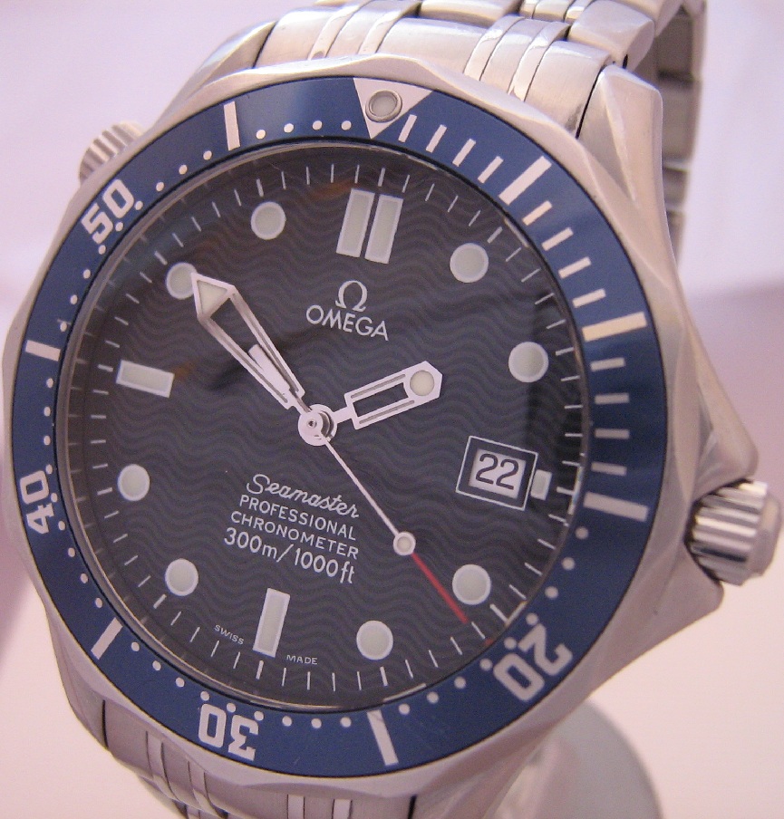 Omega Seamaster Professional, Blue Dial With Steel Bracelet
