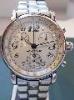 Montblanc Meisterstuck Chrongraph, Silver Dial, Steel Bracelet