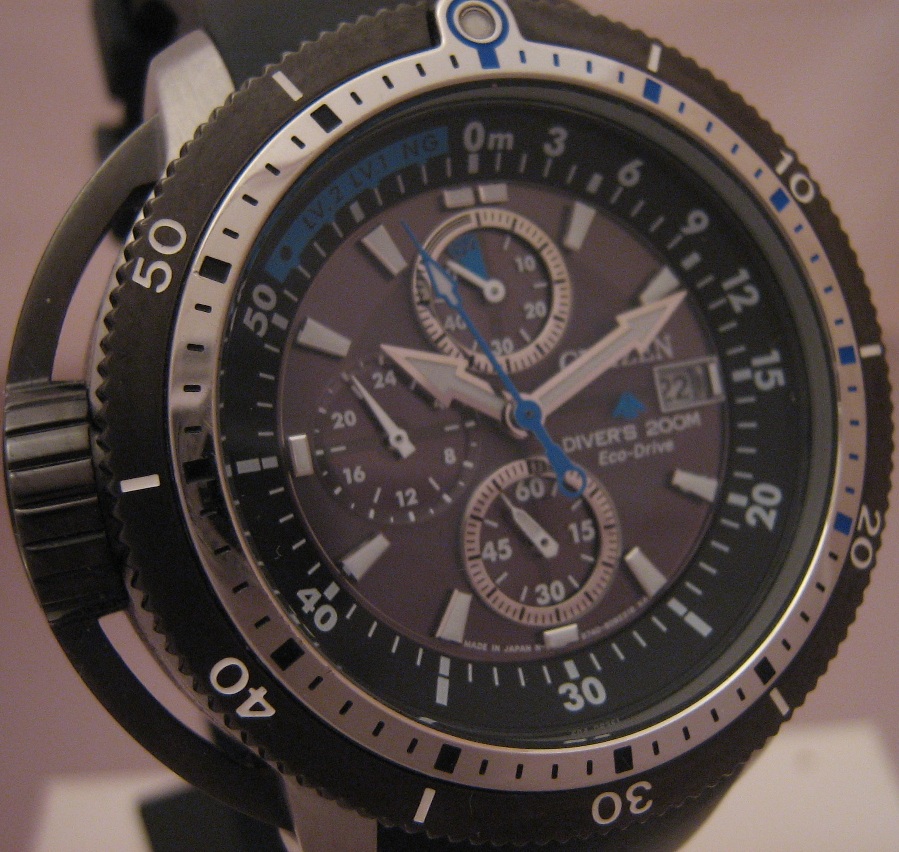 Citizen Promaster Aqualand Eco Drive, Grey Dial, Rubber Strap