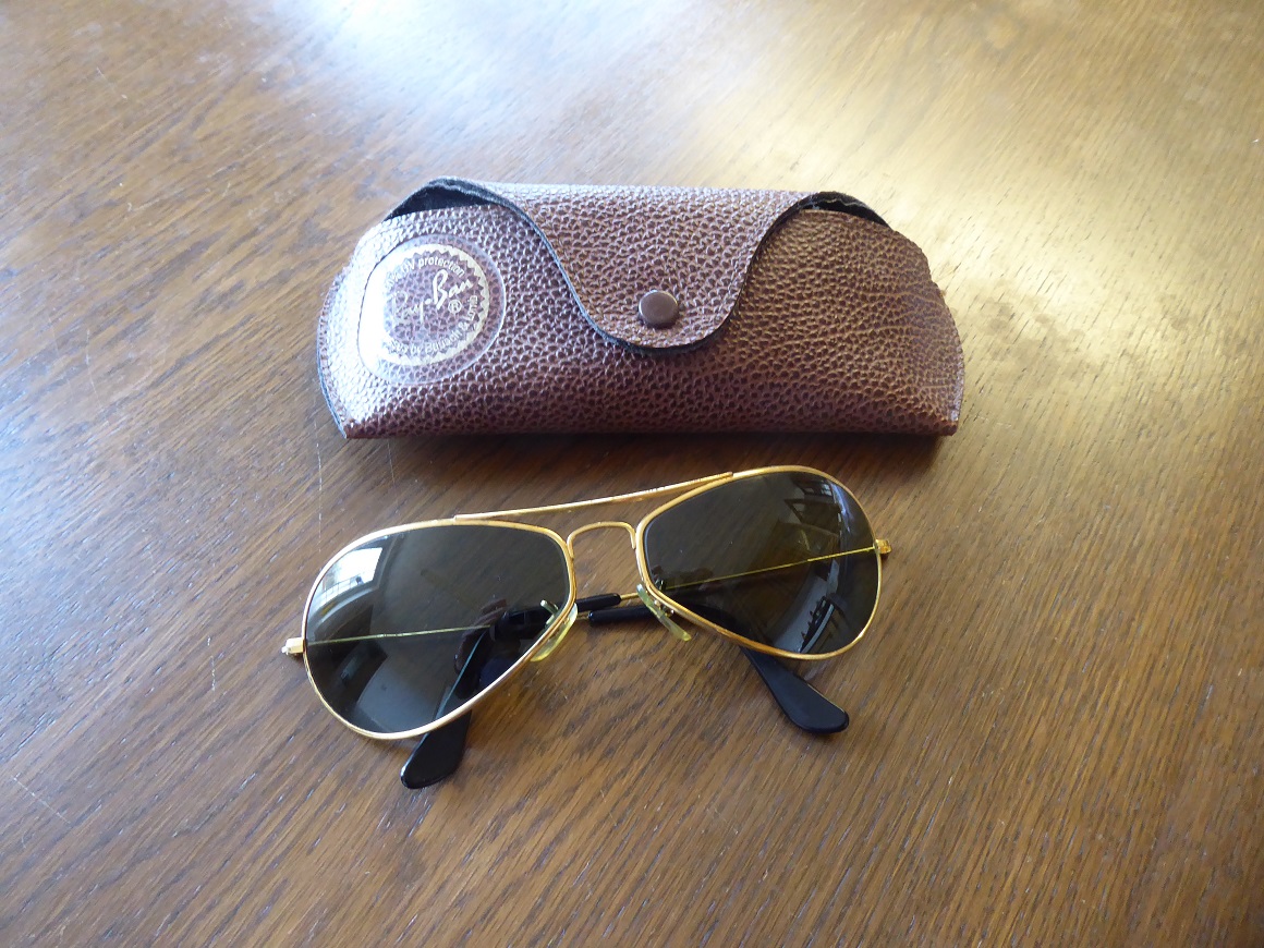 Ray Ban Air Boss Gold Sunglasses