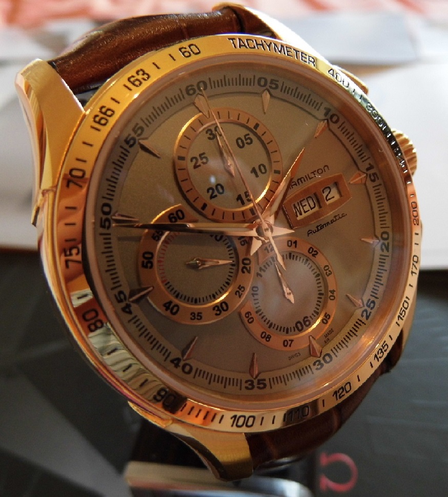 Hamilton Jazzmaster Lord Chronograph, Silver Dial, Leather Strap