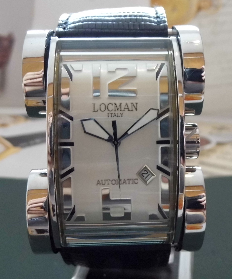 Locman Latin Lover Swiss Automatic, Silver Dial, Strap