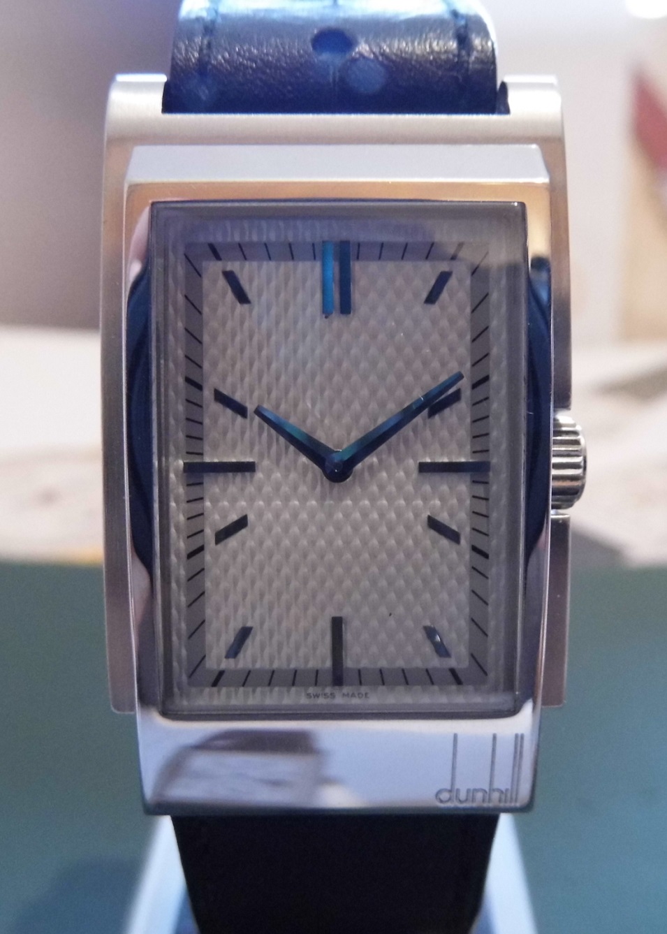 Alfred Dunhill D Type Mk II, Silver Dial, Leather Strap