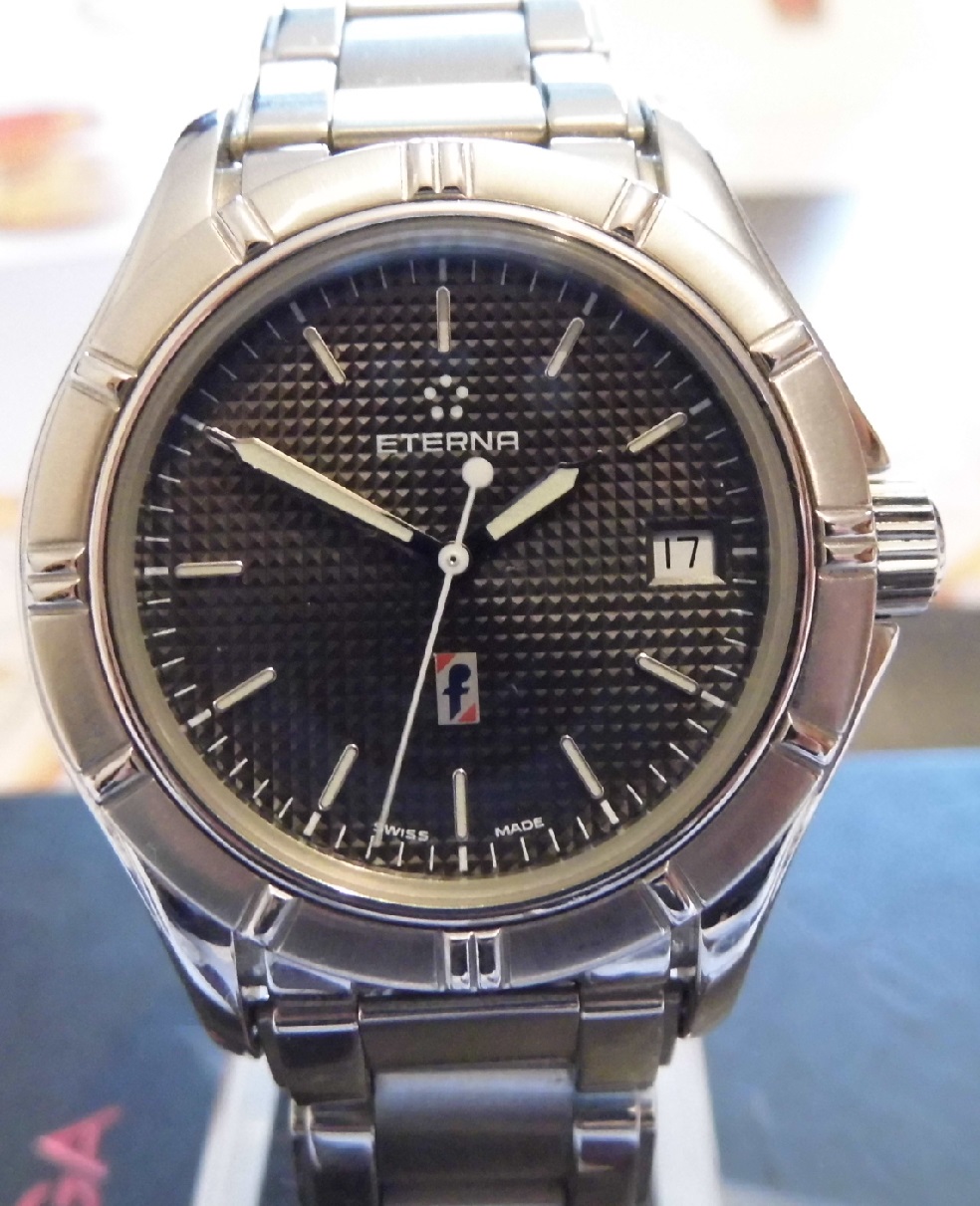 Eterna Pininfarina Limited Edition, Grey Dial, Steel Bracelet