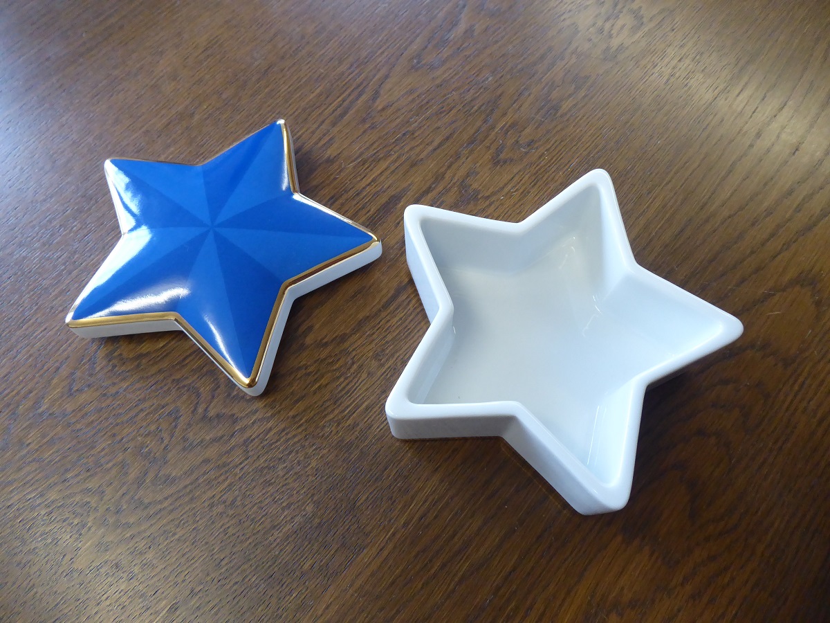 A Tiffany & Co Star Trinket Box