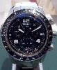 Tissot V8 Chronograph, Black Dial, Steel Bracelet
