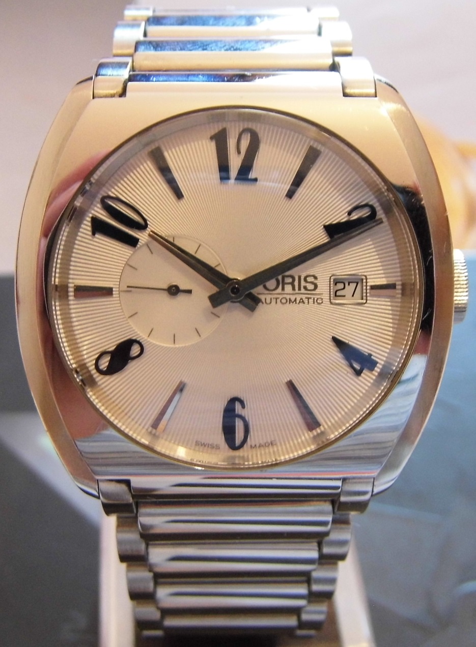 Oris Frank Sinatra Small Seconds, Silver Dial, Bracelet & Leather Strap