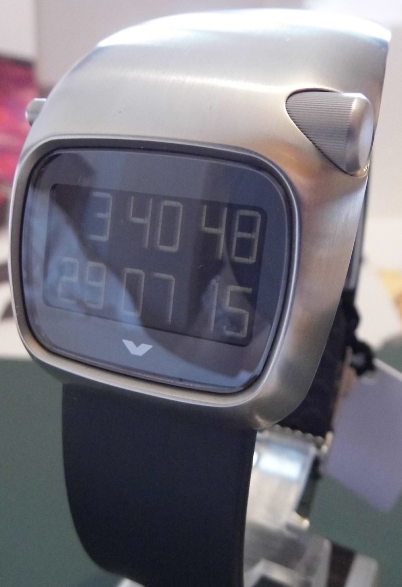 Ventura V-Tec Sigma, Black Dial, Black Rubber Strap