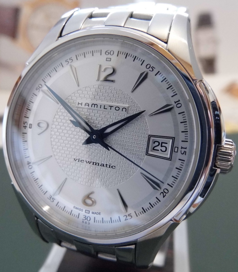 Hamilton Jazzmaster Viewmatic, Silver Dial, Bracelet