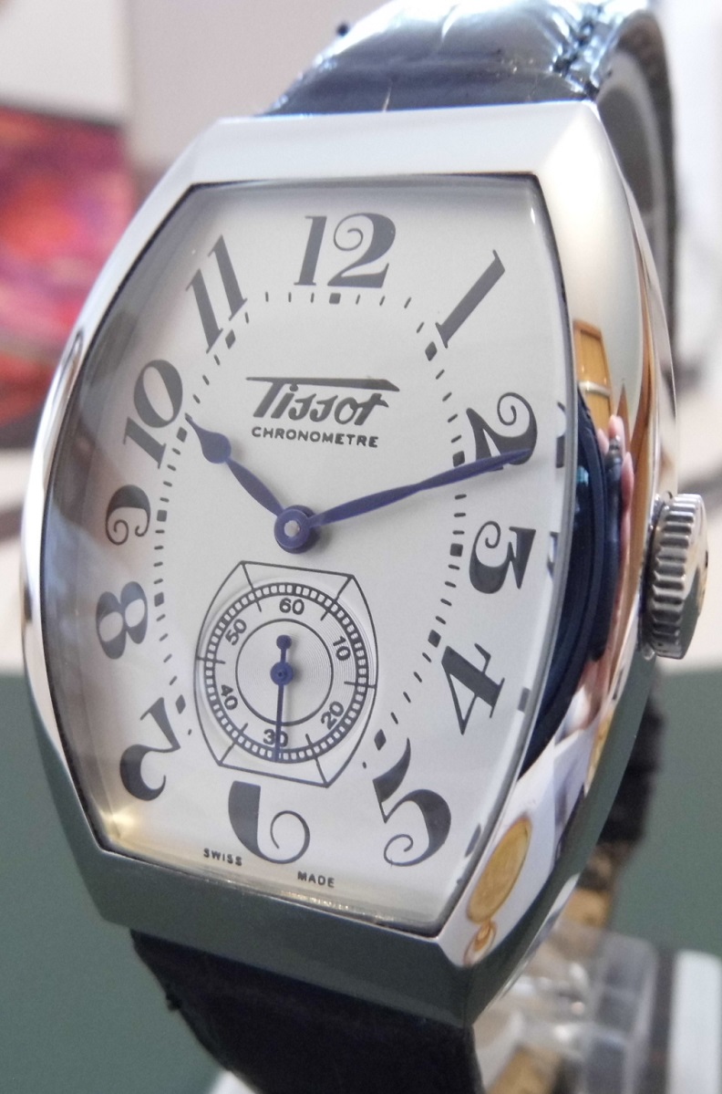 Tissot Porto Chronometer Ltd Edition, Silver Dial, Leather Strap