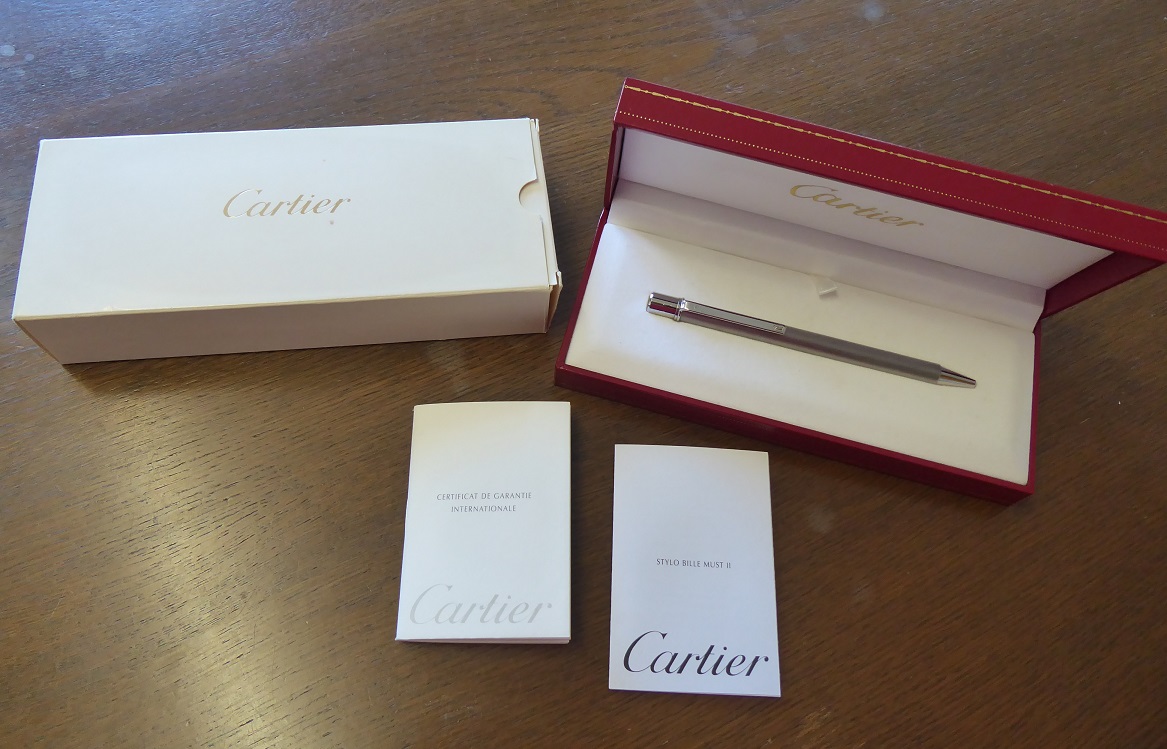 A Cartier Must II Ballpoint Pen