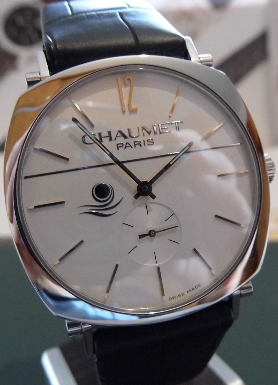 Chaumet Dandy The Pearl, White Dial, Leather Strap